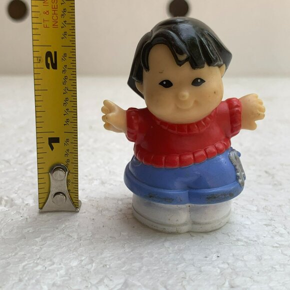 Vintage Fisher Price Asian Boy - From The Main Street Play Set - 1998 - Picture 7 of 8